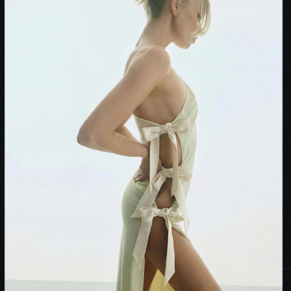 Helsa The Seline Dress With Bows - Picture 1 of 8
